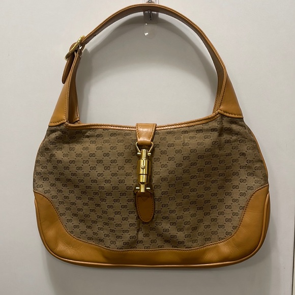 Gucci Micro GG Canvas Jackie O Hobo